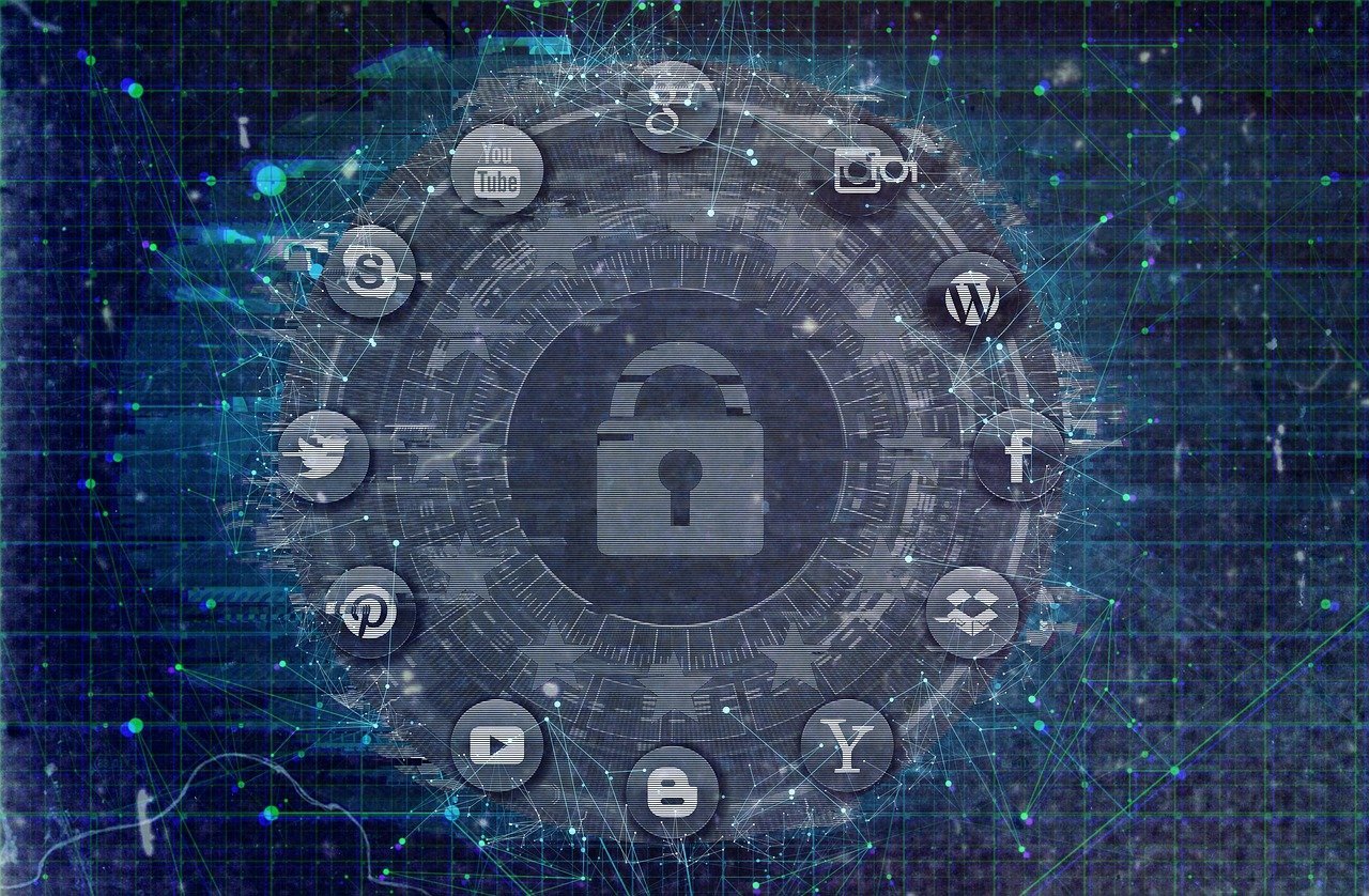 social media, network, security, data protection, communication, social network, community, tiktok, social networks, social networking, social media icons, technology, blue technology, blue data, blue facebook, blue network, blue community, blue communication, blue security, blue social, blue media